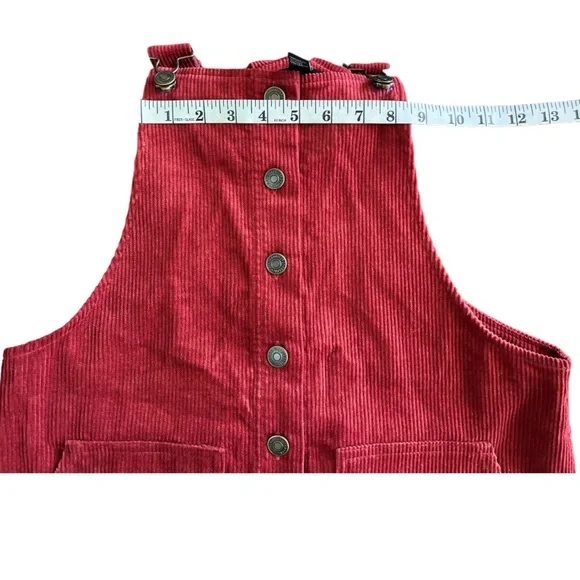 Forever 21 Wine Corduroy Woman Jumper - Picture 8 of 9